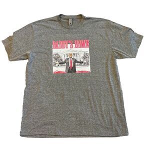 Trump 2024 Take America Back Daddy's Home‎ Trump Grey T-Shirt